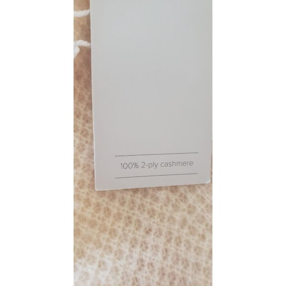 NWT JOEI 100% CASHMERE HENLEY SWEATER SHORT SLEEVE YELLOW LARGE - Picture 7 of 8